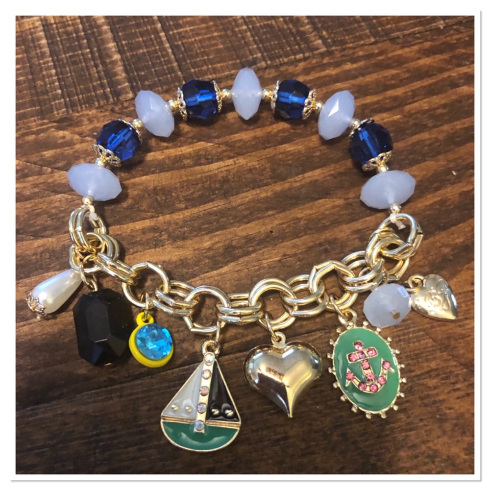 Nautical Themed Charm Bracelet